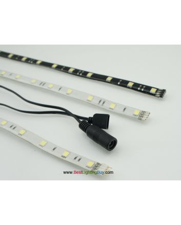 1Ft (30CM) 12 5050 SMD Waterproof Flex LED Strip, 12V DC