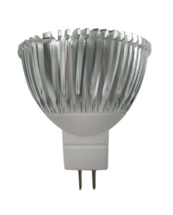 1X3 Watt High Power MR16 GU5.3 LED Spotlights, 140 lumen