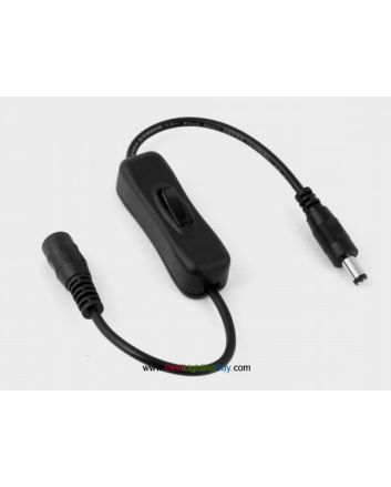 2.1mm x 5.5mm In-line Barrel Jack Power Switch 