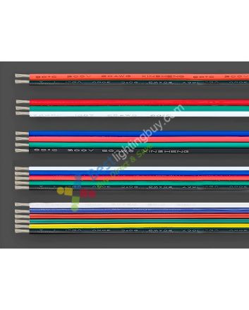 2/3/4/5/6 Conductor 22/20/18AWG Extension Power Wires