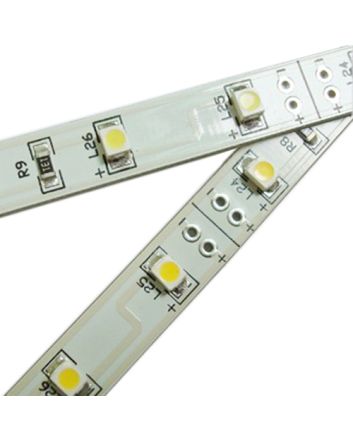  2.4 Watt DC12V SMD3528 Rigid LED Strip 30 LEDs, 19 Inch