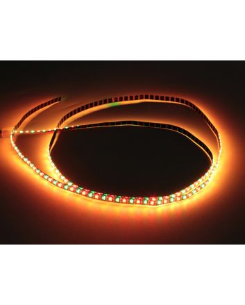 200/m 5mm APA102 Addressable RGB LED Strip, Black, DC5V, 1m