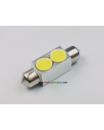 2W Car Interior Dome Festoon LED Light,36mm/39mm/42mm Available, Pack of 2