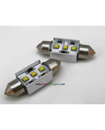 3*5W CREE Festoon Interior Car Bulbs,31mm/36mm/39mm/42mm Available, Pack of 2 