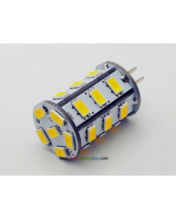 3.5W Back Pin G4 LED Tower Lamp with 24 SMD5630 LEDs