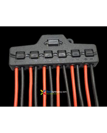 3/6 Port Push-in Fast Quick Wire Splitter, 1 Input to 3/6 Outputs