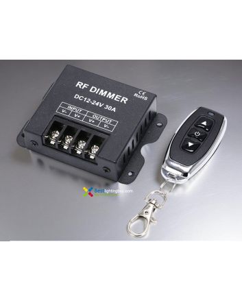 30A RF Single Color LED Dimmer, 12~24 VDC