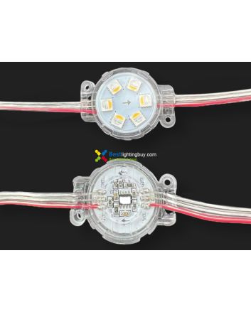30mm UCS2904 Programmable LED RGBW Amusement Lighting Modules, 24V, String of 20