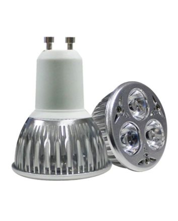 3X1 Watt GU10 LED Spotlight,  20 Watt Halogen Bulb Replacement