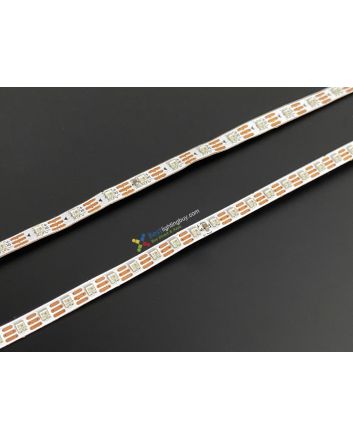 4mm Wide WS2812 2020 Addressable RGB LED Strip, 5V, 200/120/90 LEDs/m Density Available