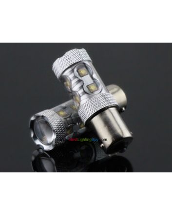 50W 1156 BA15S 1157 BAY15D LED Automotive Reverse Light Bulb, Pack of 2