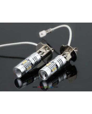 50W CREE H3 LED Driving Fog Running Light Bulb, Pack of 2