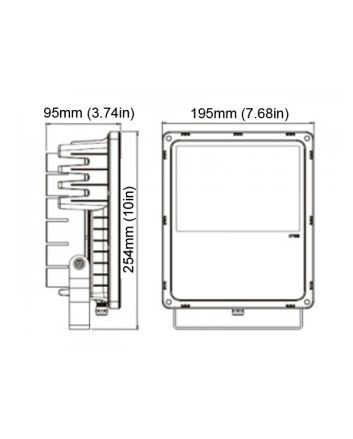 50W High Power Outdoor LED Floodlight Fixture