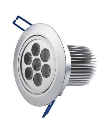 7 Watt LED Recessed Downlights, 30 degree Beam Angle