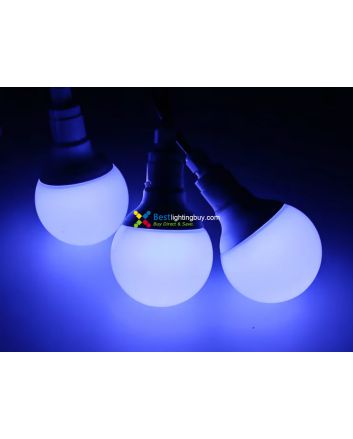 80mm DMX RGB Amusement LED Pixel Bulbs, 24V, 20 Pack