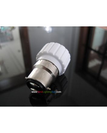 B22 to GU10 Base Lamp Socket Adapter Converter
