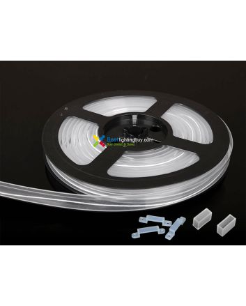 Clear Bendable Silicone Tubing for 8/10/12mm Wide LED Strips, 5m