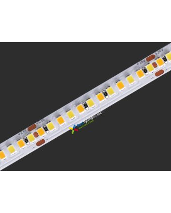 CRI 96 Dual White 2835 LED Strip Light, 216 LEDs/m, 24V, 5m