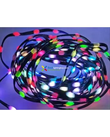 Digital RGB Seed Pixel String Light, 5/12V, IP67, String of 1,000 Pixels
