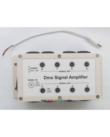 DMX512 LED Signal Amplifier Splitter (1 in : 8 out)