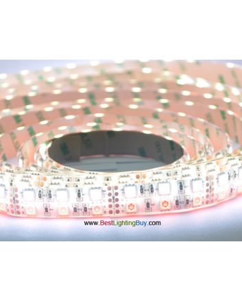 Double Row RGB+White 5050 SMD Flexible LED Strip, 120 LED/M, 12V/24V DC, 5m