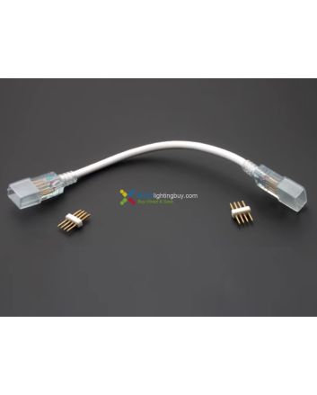 Driverless Rope Light Strip Interconnector Cable, 2-Conductor, 4-Conductor Available