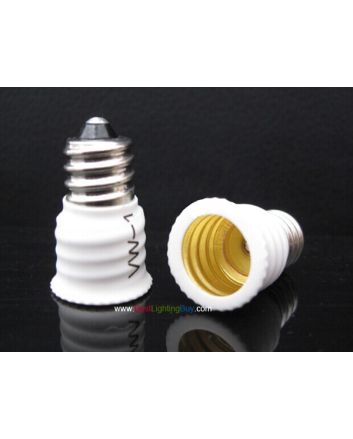 E12 to E14 Bulb Socket Adapter Converter