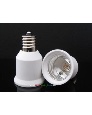 E17 to E26/E27 Screw Base Lamp Base Adapter Converter