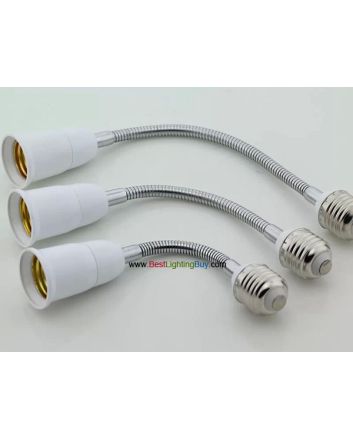 E26/E27 Flexible Gooseneck Adapter Extender