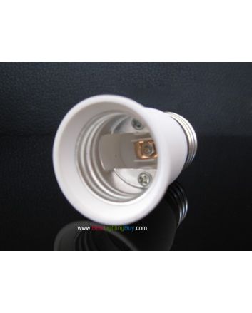 E26/E27 to E26/E27 Lamp Bulb Socket Extender Adapter
