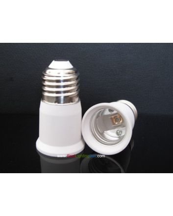 E26/E27 to E26/E27 Lamp Bulb Socket Extender Adapter