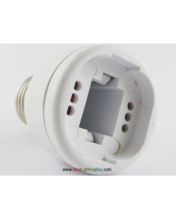 E26/E27 to G24 Base Bulb Lamp Adapter Converter
