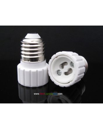 E26/E27 to GU10 Bayonet Base Socket Adapter Converter