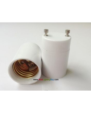 GU24 Bayonet Base to E26/E27 Base Socket Adapter Converter