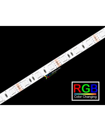 LED Strip RGB 5050, 60 LEDs/m, 5m, 12V/24V DC