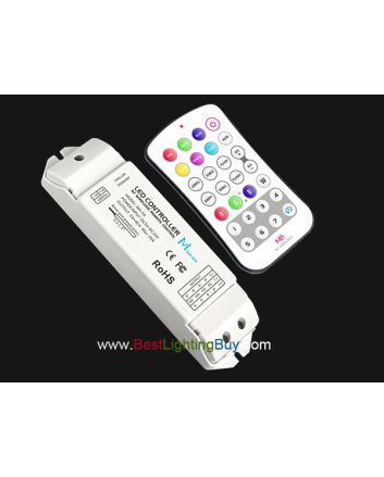 M8 + M4-5A Mini Handheld RGBW LED Remote & Receiver Kit, 5-24VDC 5A/CH