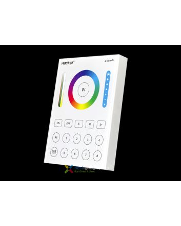 MiBoxer B8 8-zone 2.4G Smart RGB+CCT Wireless Wall Touch Panel