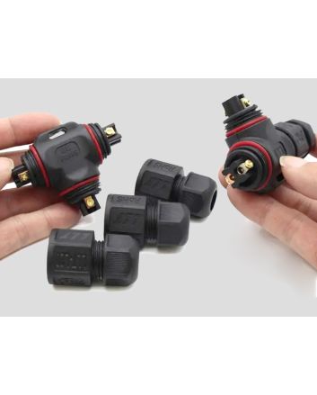 Outdoor Waterproof Screw Type Electrical Junction Box, 2/3/4-pin, 2/3/4-Way Available, Pack of 5