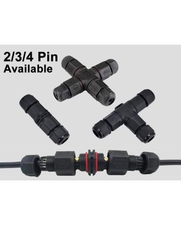 Outdoor Waterproof Screw Type Electrical Junction Box, 2/3/4-pin, 2/3/4-Way Available, Pack of 5