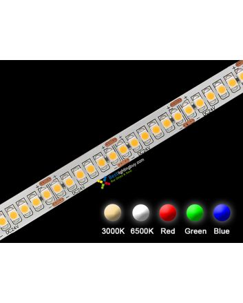 Single Row 240LED/M SMD 3528 Flexible LED Light Strip, 24VDC