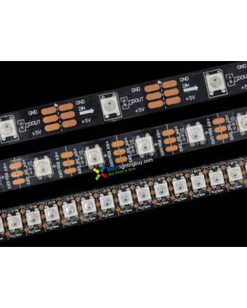 SK6812 Digital RGB Addressable LED Strip, DC5V, 144/60/30 LEDs/m Density Available