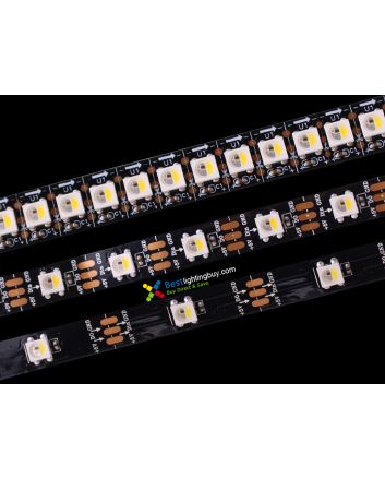 SK6812 RGBW Addressable LED Strip, DC5V, 144/60/30 LEDs/m Density Available