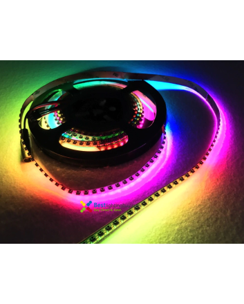 SK6812 Side Emitting Digital RGB LED Strip, DC5V, 144/120/60 LEDs/m Density Available