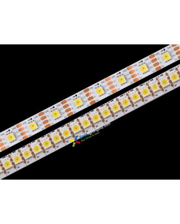 SK9822 White Addressable LED Strip, 144/60/30 LEDs/m Density Available