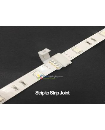 Snap Solderless LED Light Strip Connectors, 2/3/4/5/6pin 8/10/12mm Available