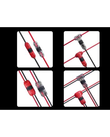 Solderless Quick Splice Wiring Connectors, I/T type, Single/Dual Channel Available, Pack of 10