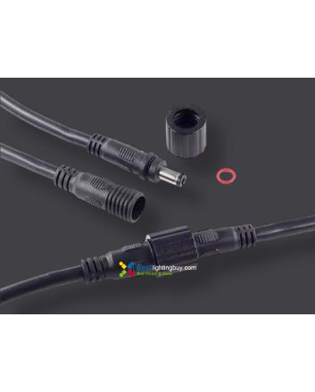 Waterproof 20AWG DC Power Cable Set, 2.1x5.5mm