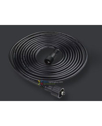 Waterproof 20AWG DC Power Extension Cable, 2.1x5.5mm, 1m/2.5m/5m/10m Available