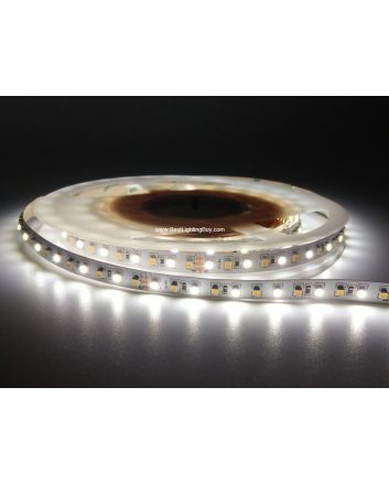 White Adjustable SMD 3528 Flexible LED Strip, 120 LED/M, 12V/24V DC