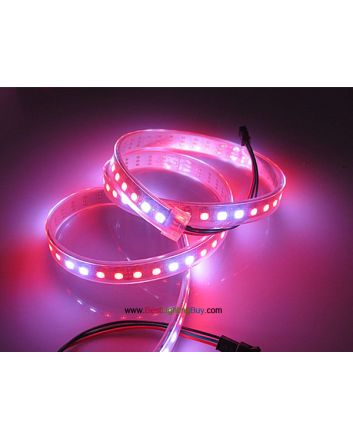 WS2812B Digital Addressable RGB LED Strip, 96 LED/M, DC5V, Sold by Meter